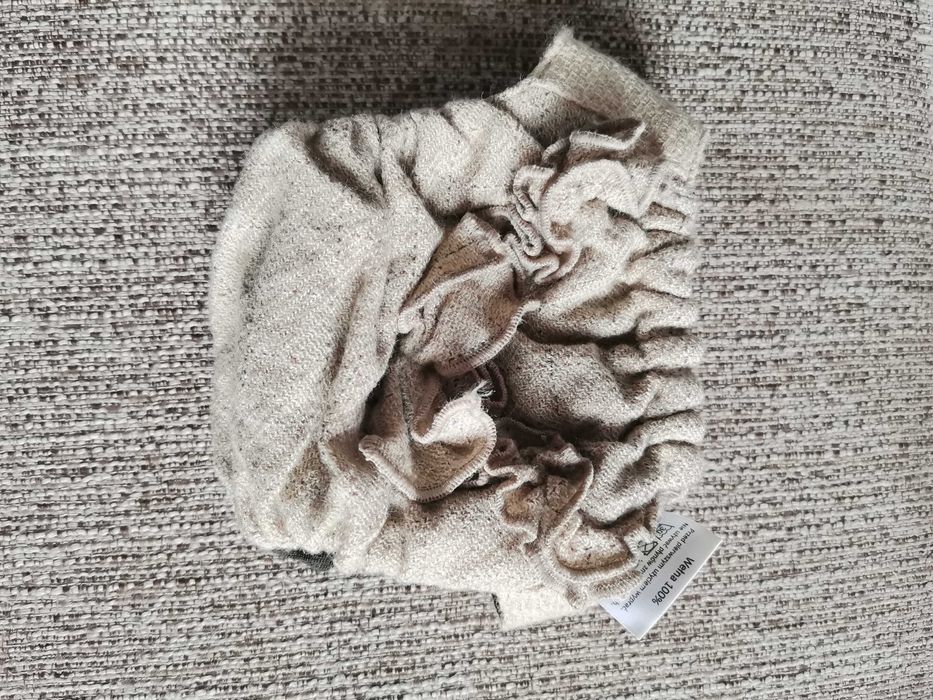 Otulacz wełniany Pieluszka wielorazowa z kokardką Green Pieluszki NB