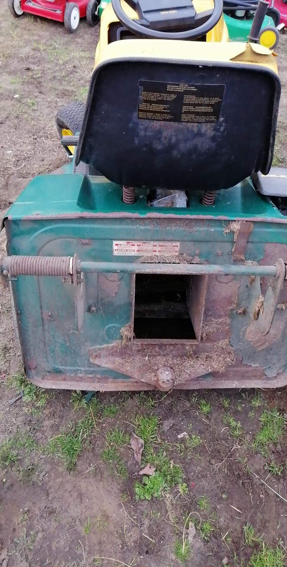 traktorek kosiarka belka przednia yard man mtd żeliwna
