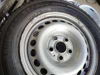 5x120 Felgi Stalowe Stal 16 Koła Całoroczne VW T5 T6 Transporter Caravelle Legnica ALU-RAD 205/65 8-9mm