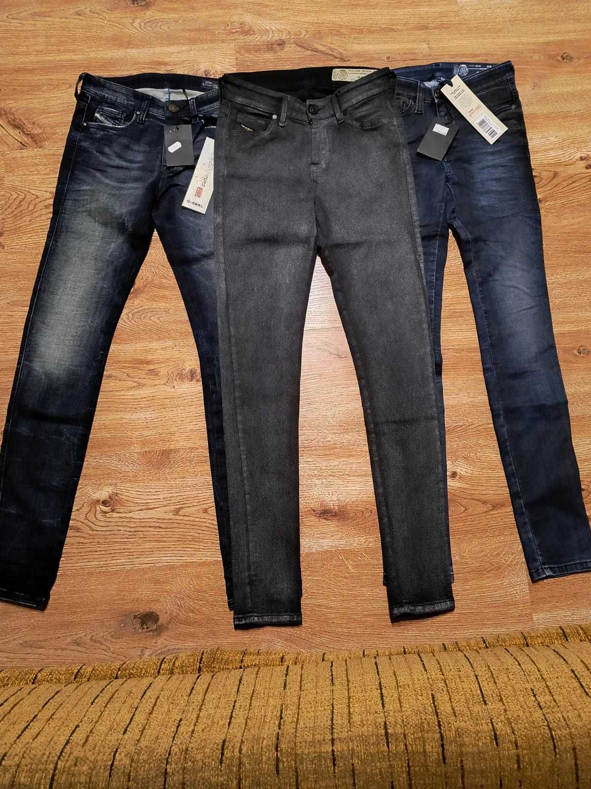 DIESEL jeansy NOWE 3 sztuki