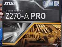 Płyta główna MSI Z270-A PRO TURBO M.2 + Intel Celeron G3900 + Radiator