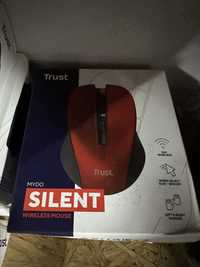 Миша TRUST Mydo Silent Click Wireless Red (21871)