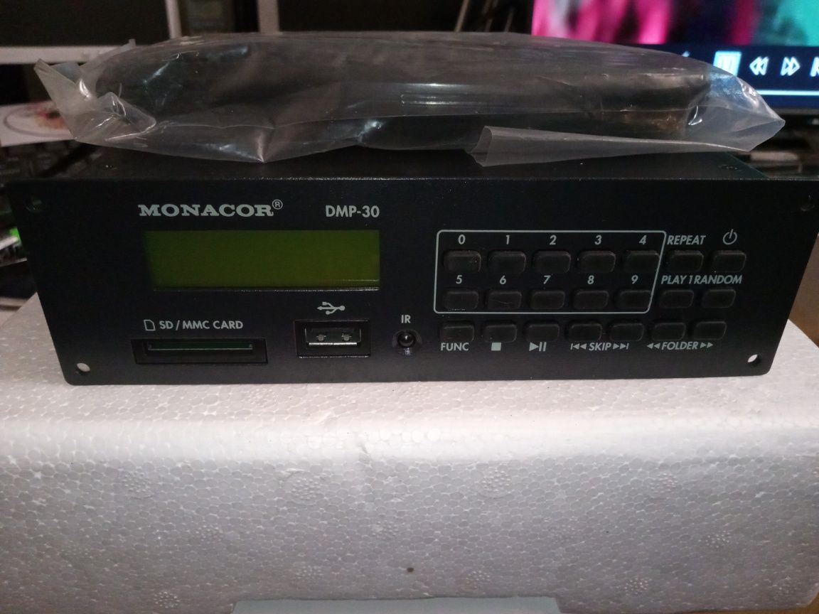 Odtwarzacz MP3 sprzd - zamiana Monacor  DMP 30 NOWY lub zamiana