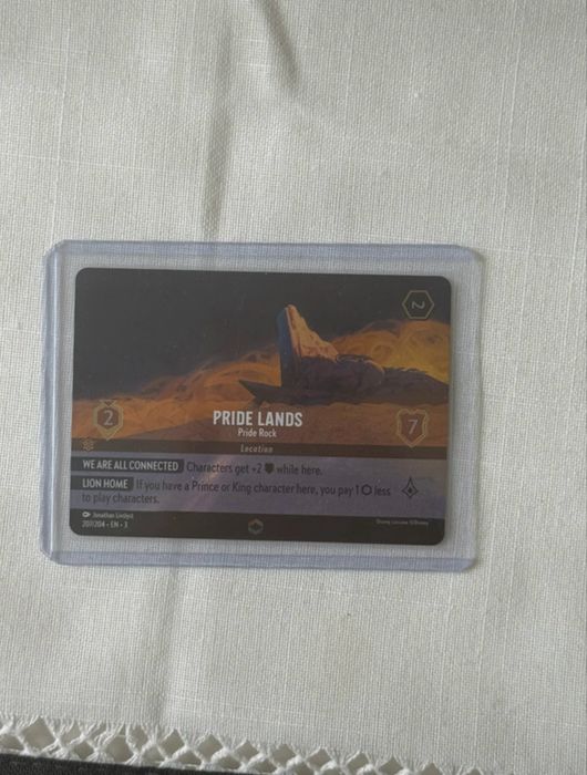 Disney Lorcana Pride Lands - Pride Rock 207/204 Enchanted