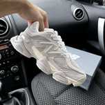 Жіночі кросівки нюбеланс беж з сірим New balance 9060 cream grey