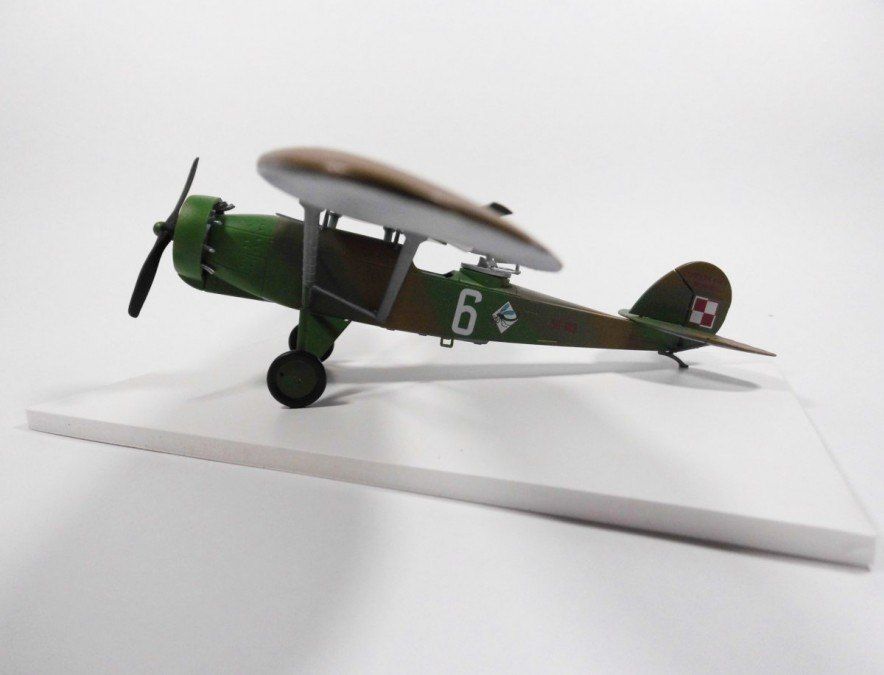 LUBLIN R.XIII D Polski Samolot Towarzyszący model do sklejania