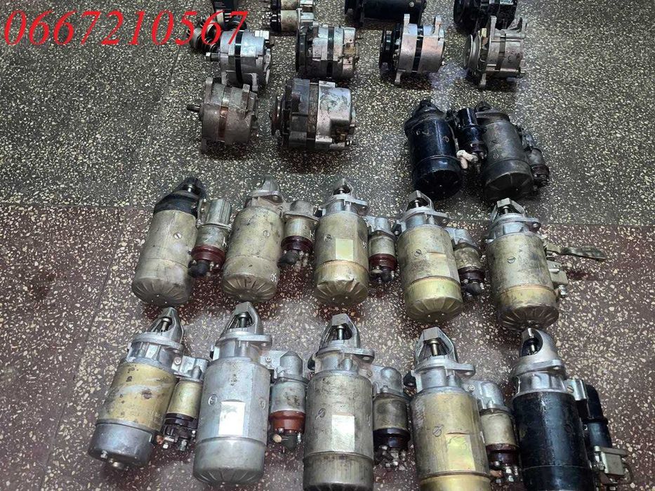Стартера, генератори Газ 53, Газ 66, Газ 3307, Зил 130,Уаз 452,Уаз 469