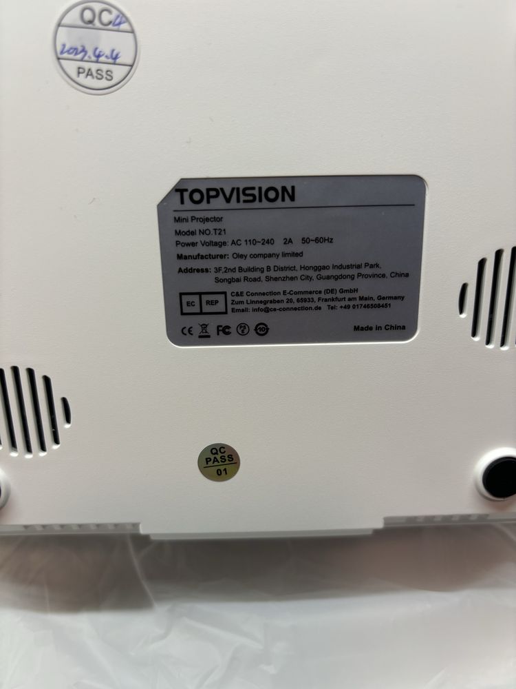 проектор Topvision T21 HD LED 7000 Лм