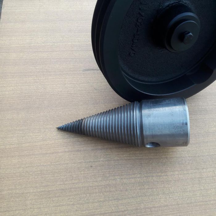 Świder do drewna łuparka rębak elektryczny