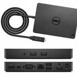 FV23% Stacja dokująca Dell K17A WD15 replikator portów USB-C HDMI|VGA|