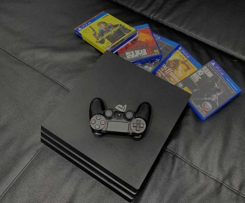 Sale -19% Полойка Sony Playstation 4 pro (+2 ігри) Наложка