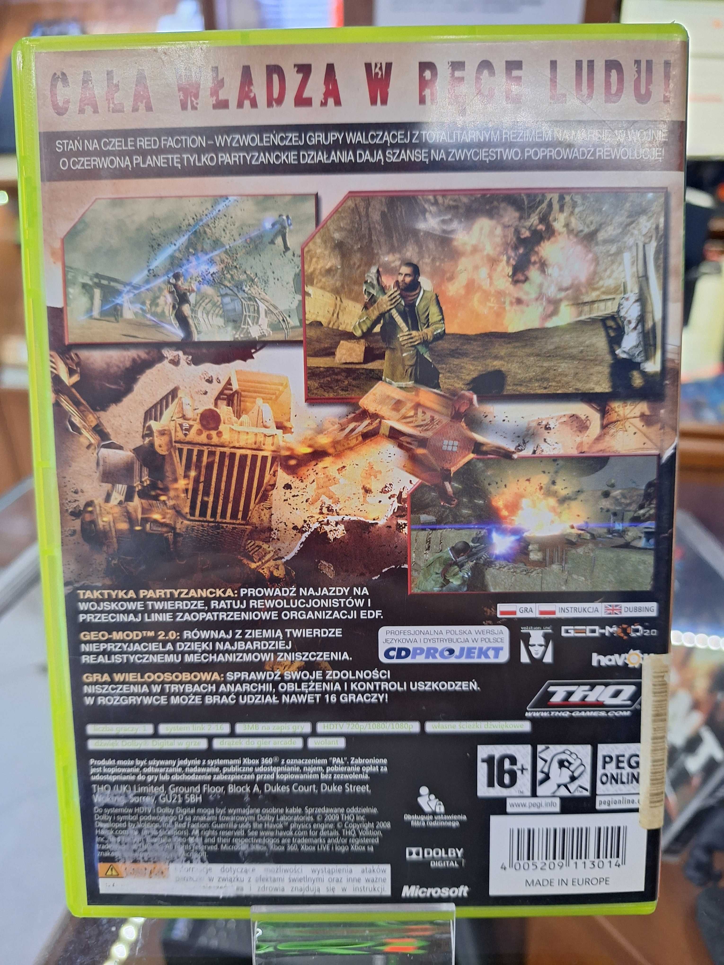 Red Faction Guerrilla Xbox 360, BDB, CentrumGrania
