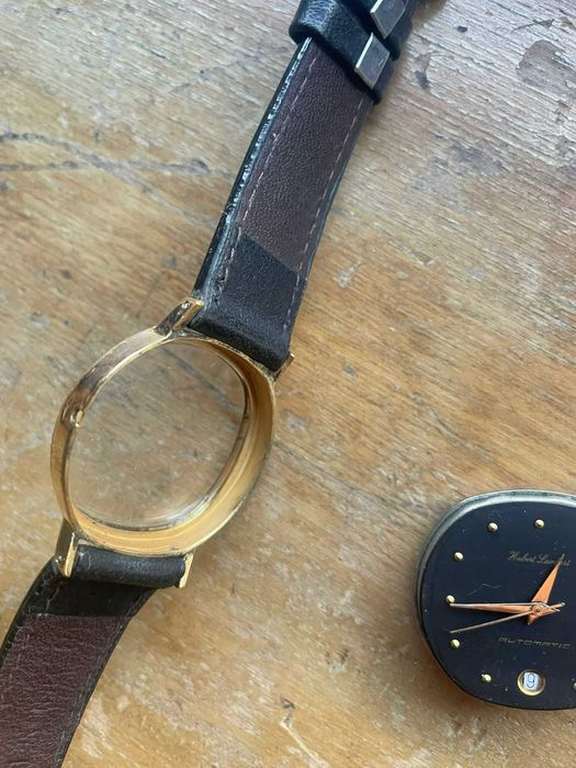 Relogio automático vintage Hubert Lambert 1950