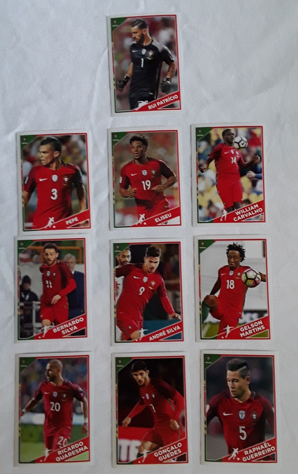 Cromos colecção " Fome de Vencer " do Continente (ano 2018)