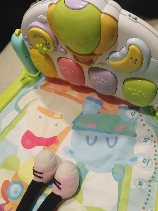 Музыкальный развивающий коврик