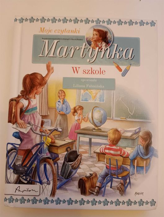 Martynka w szkole Liliana Fabisińska, twarda oprawa, 93 strony.