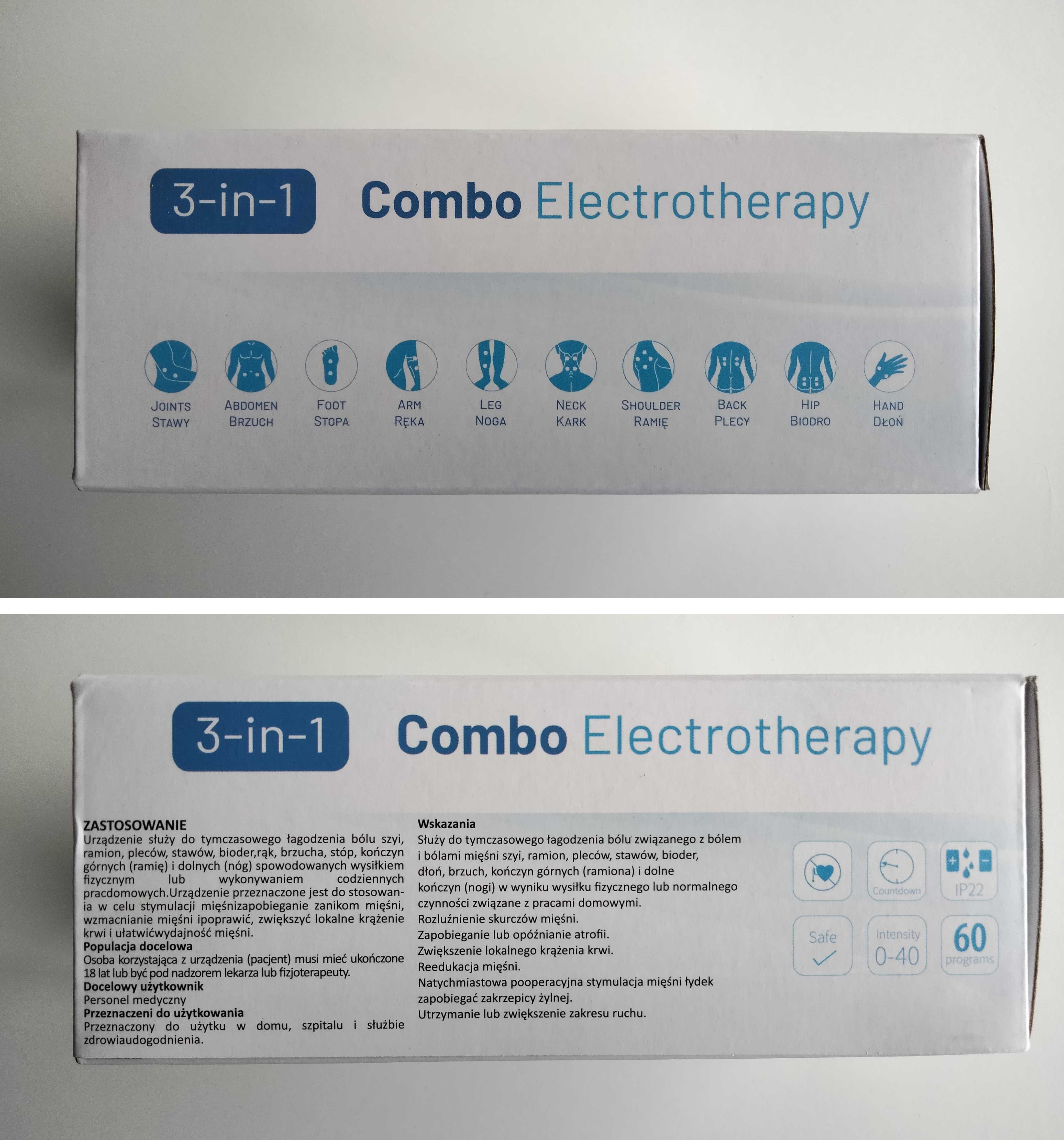 Herz Medical Elektrostymulator Mięśni, Nerwów TENS EMS 60 prog CE 2460