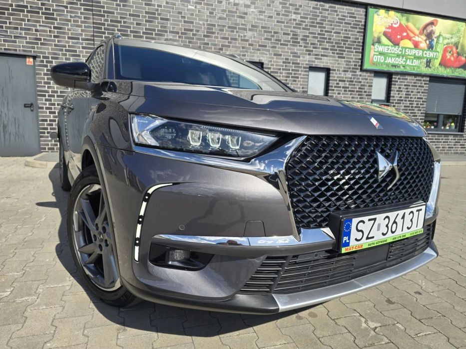 DS Automobiles DS 7 Crossback 1.6 200KM RIVOLI Mały Przebieg Oryginalny Lakier 100% Skóra+Pamięci!