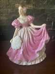 Dama porcelanowa figurka Leonardo Collection Samantha szkliwiona