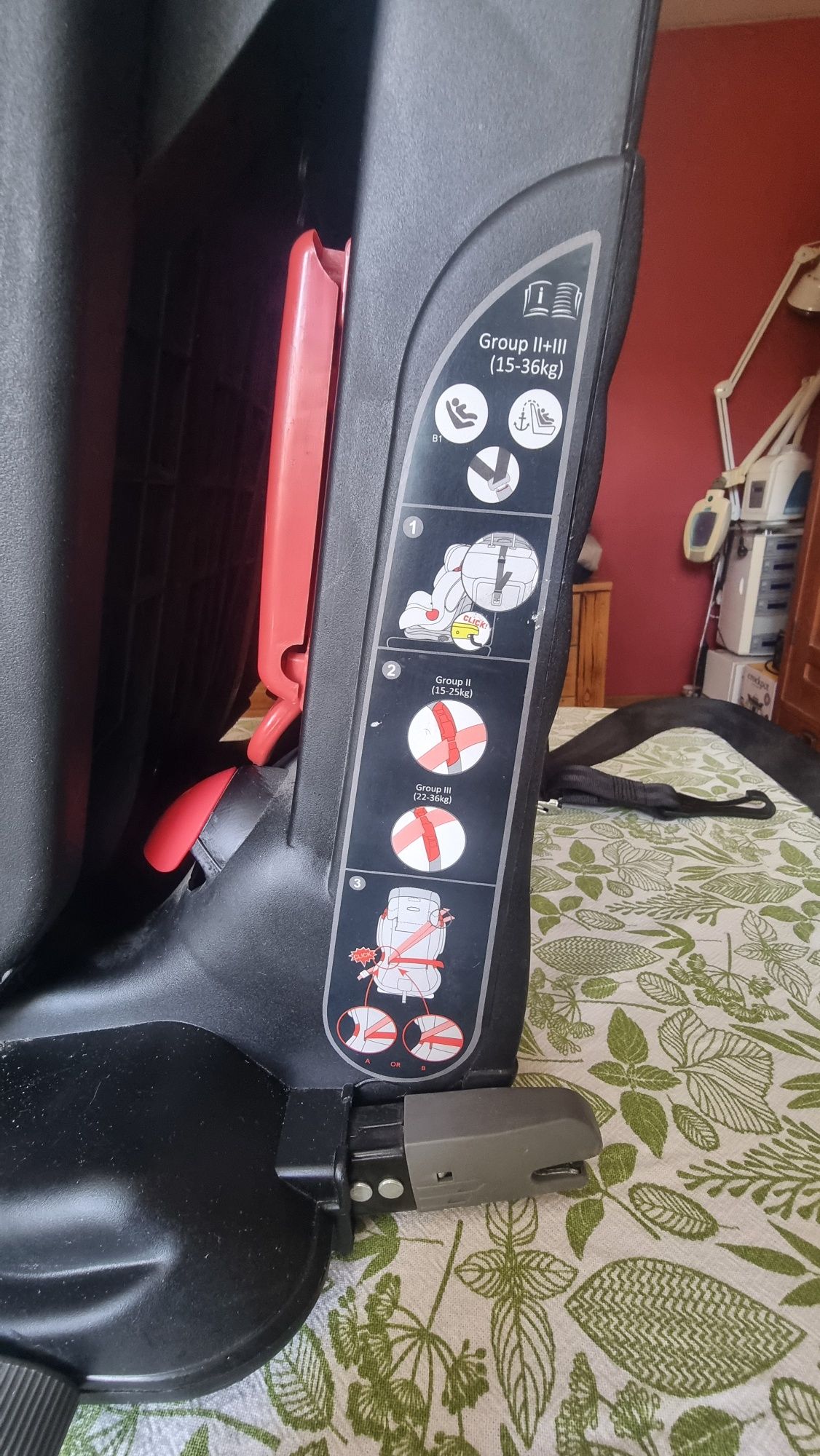 fotelik samochodowy coletto sportivo isofix