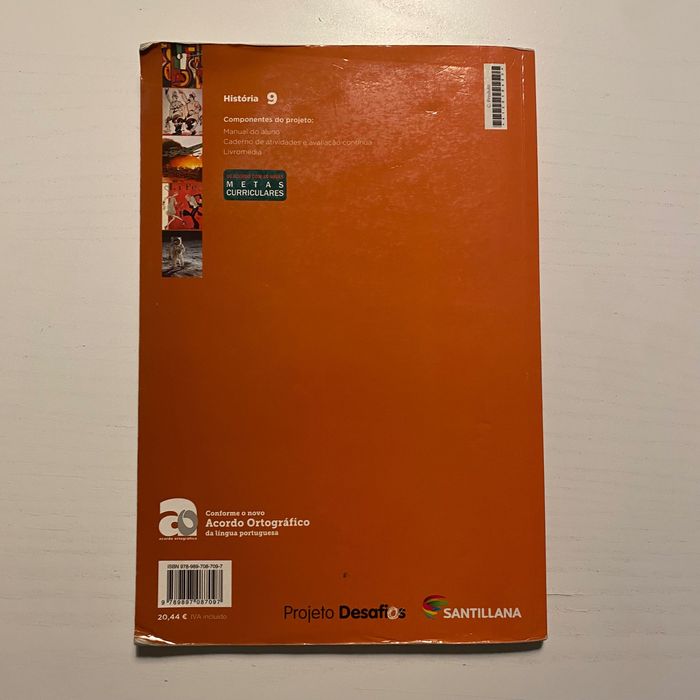 manual de história 9° ano Santillana