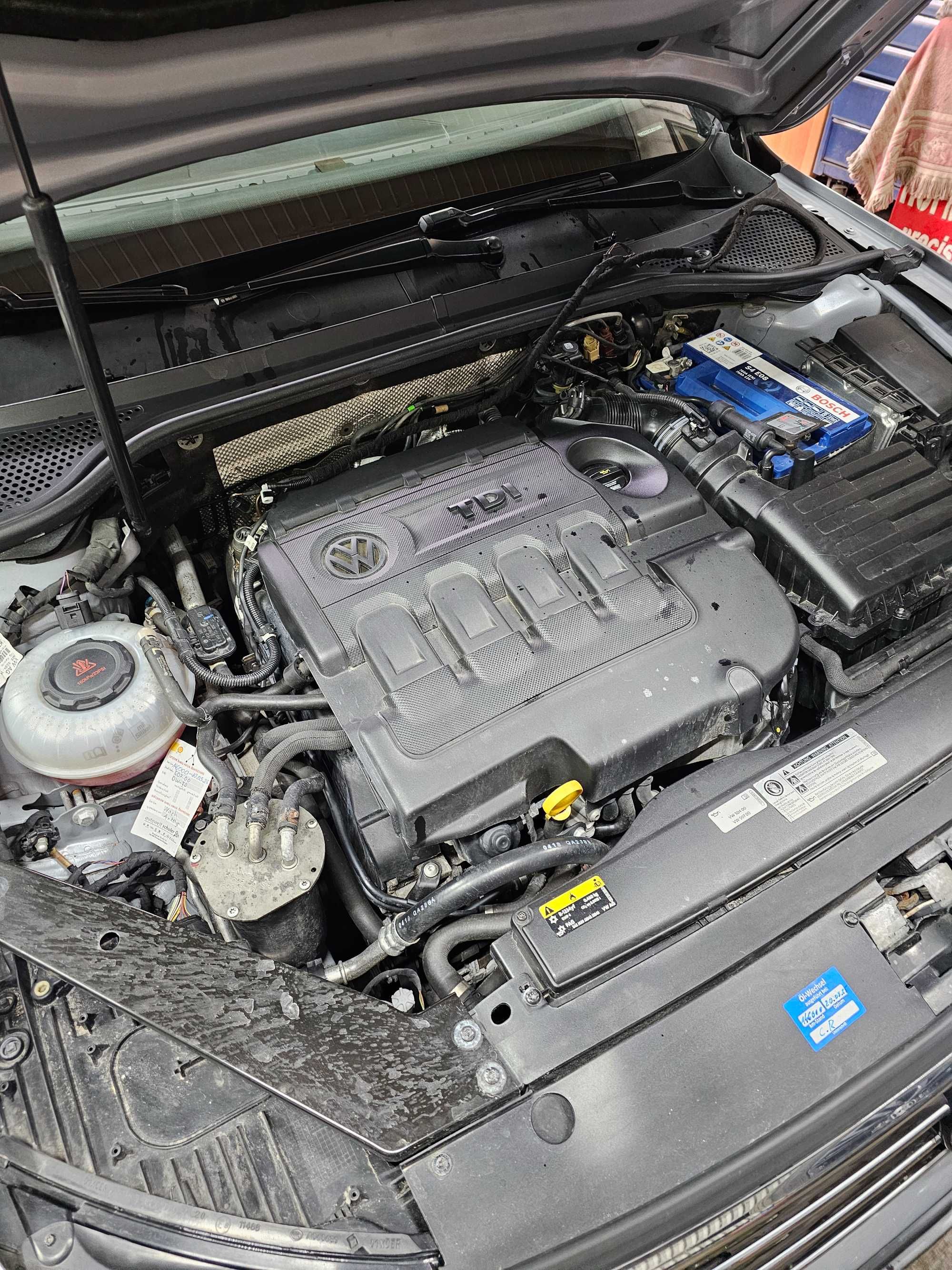 Volkswagen Passat B8 Silnik Kompletny 2.0TDI Kod Silnika DFG