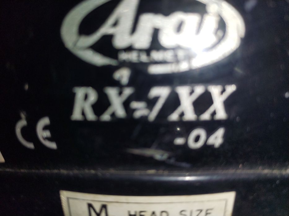 Capacete Arai em bom estado