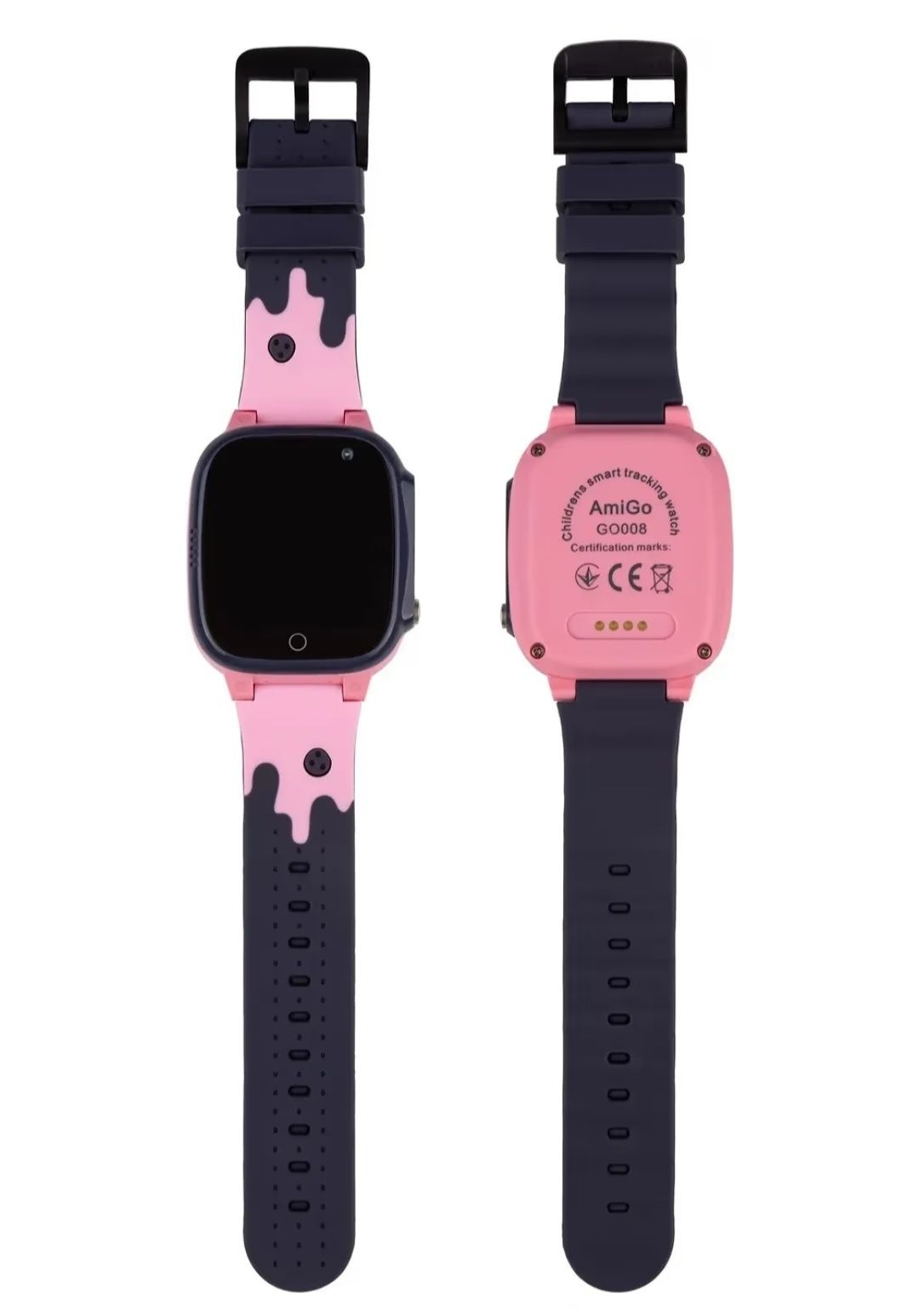 Детские смарт-часы AmiGo GO008 MILKY GPS WIFI (Pink) 873293
