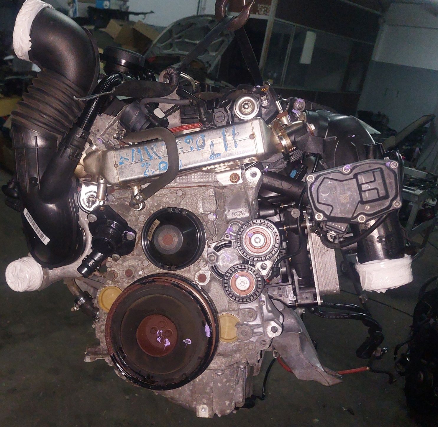 Motor bmw 320 d 2014 N47D20C