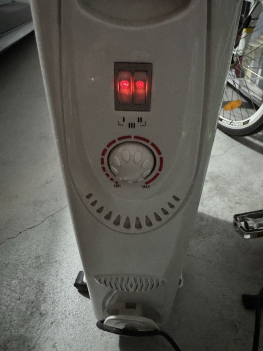 Aquecedor a oleo de 8 elementos