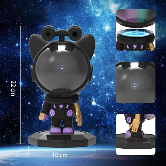 Нічник проектор, ночник, зоряне небо Spase Dog Galaxy + пульт.