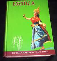 Livro Exotica pictorial cyclopedia edição centenário botânica Plantas