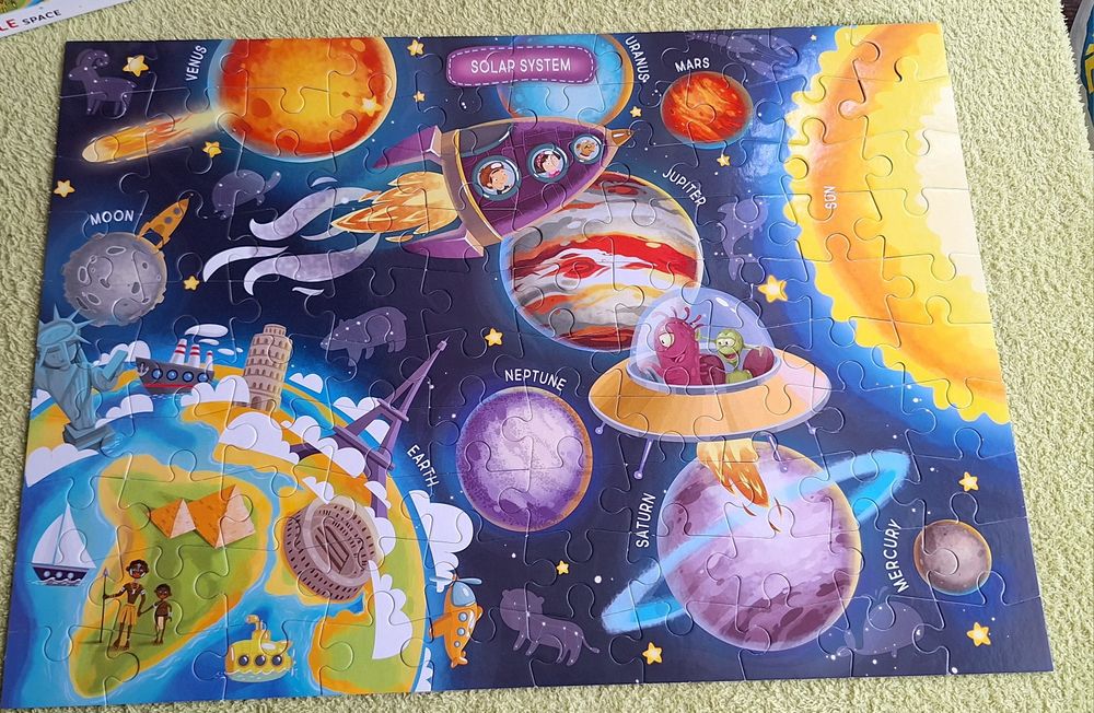 Пазли для дітей dodo 5+ 100 елементів