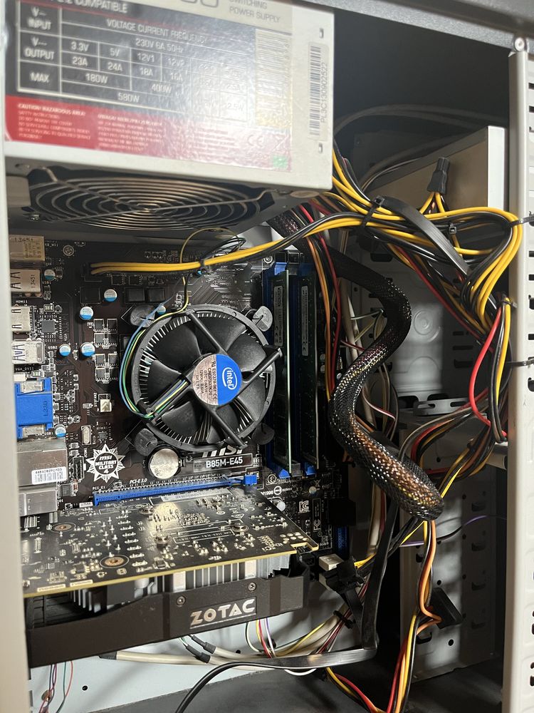 Komputer Gamingowy GTX 1050TI  I5 4670