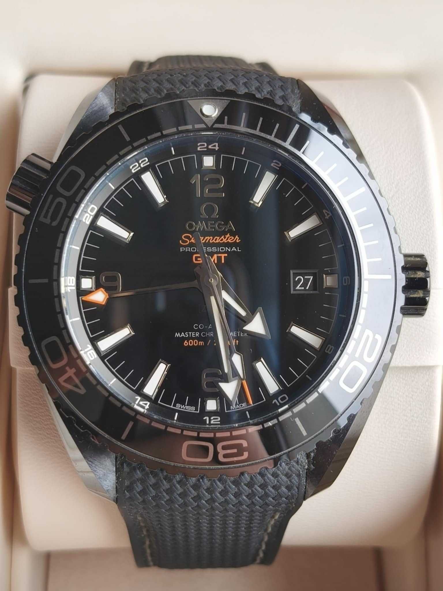 Omega Seamaster Planet Ocean 600M "Deep Black" 2023r