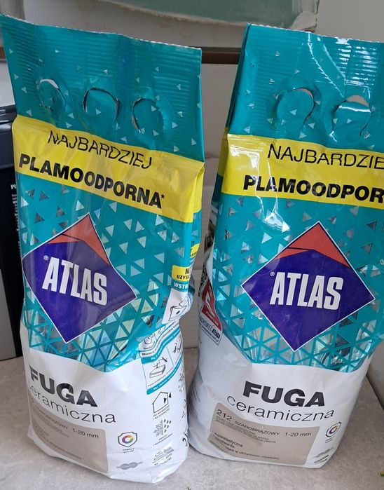 Atlas fuga ceramiczna szarobrązowa 212 - 2op.