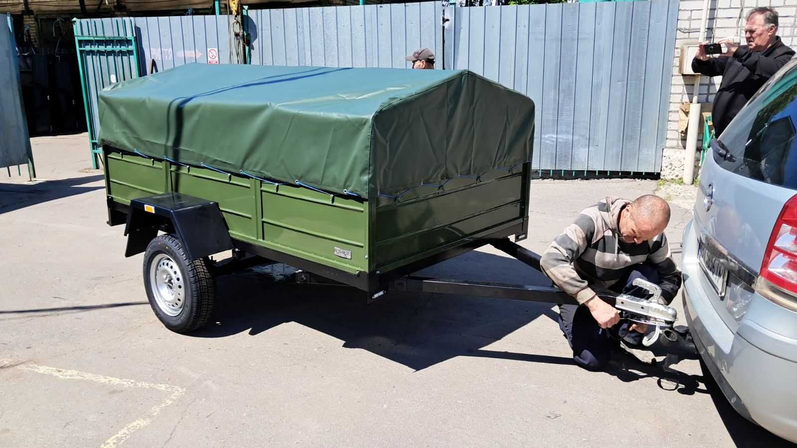Міцний причіп 2500/1300/450 під ключ.Доставка Делівері від заводу