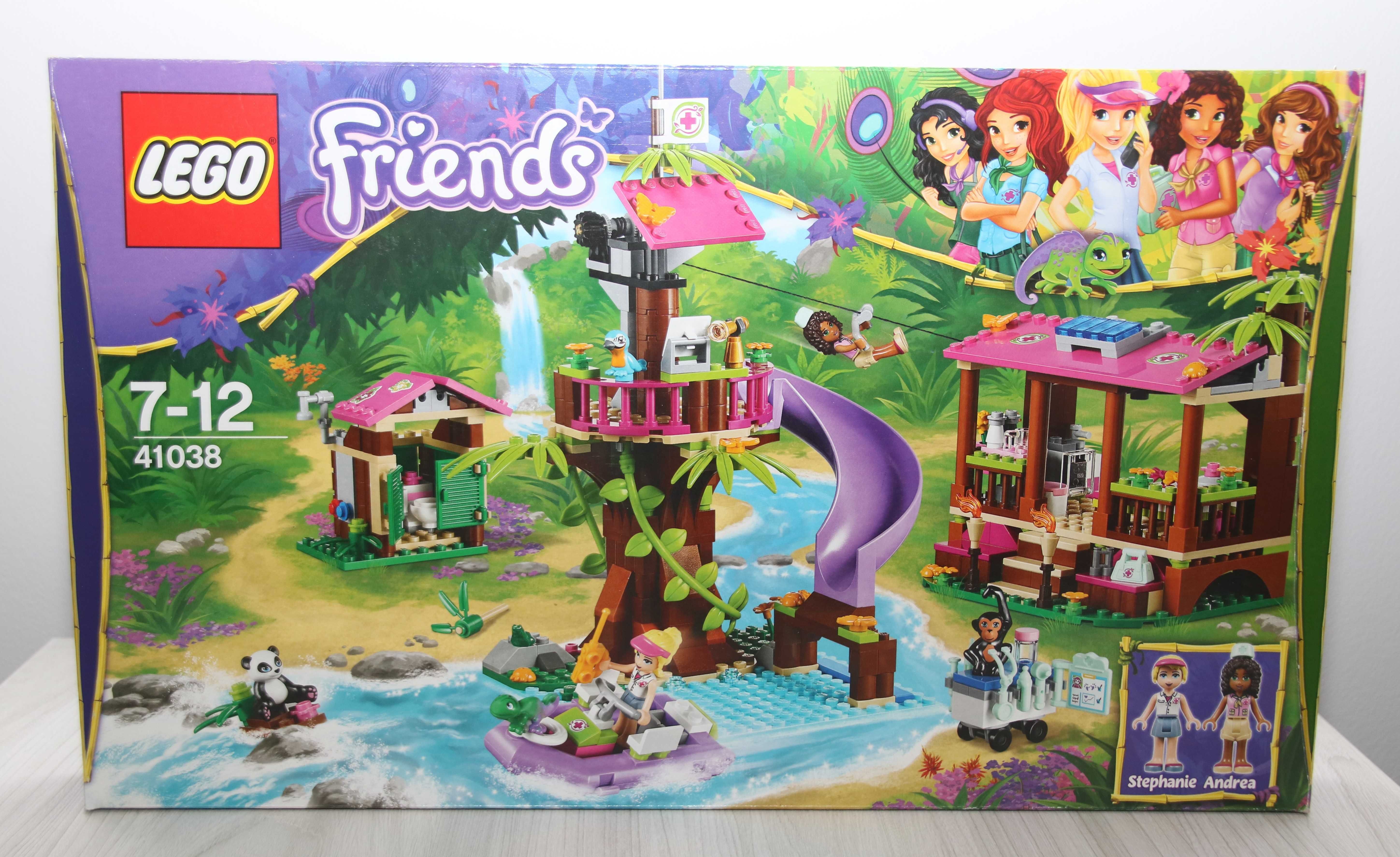 Duży zestaw Lego Friends 41038 Baza ratownicza