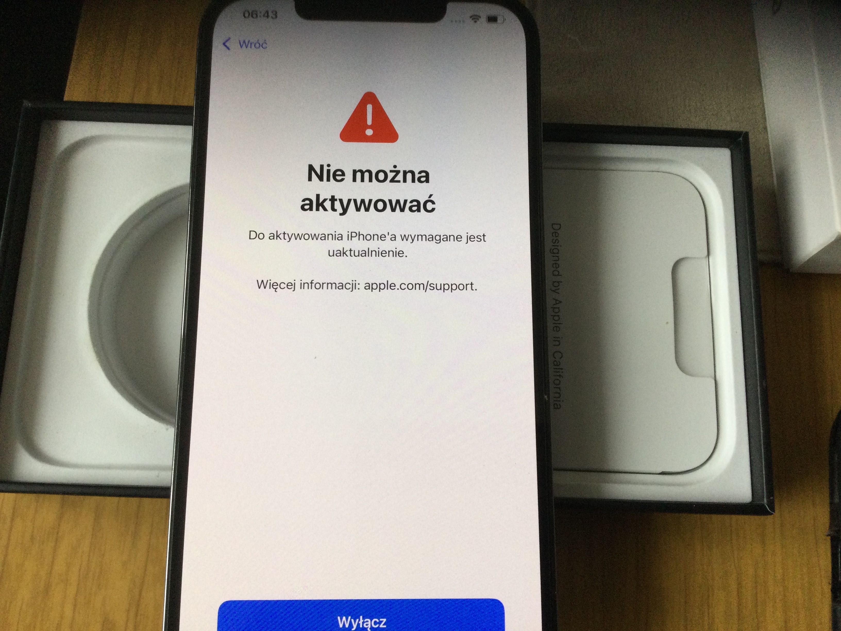 Iphone 12  pro max uszkodzony