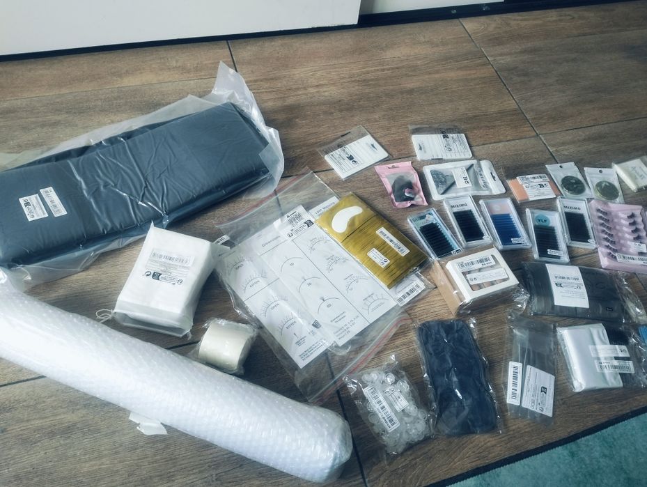 Rzęsy zestaw startowy do nauki wszystko nowe ze zdjęć za 290 zł