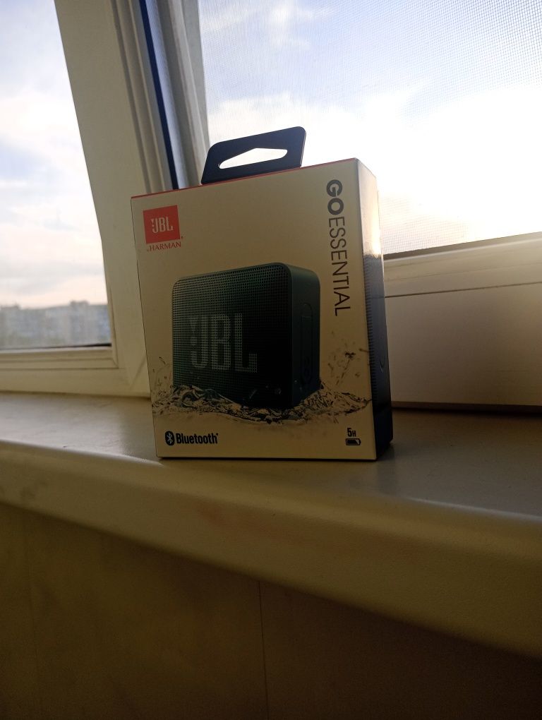 Колонка портативна 1.0 JBL GO Essential Blue, 3.1 Вт