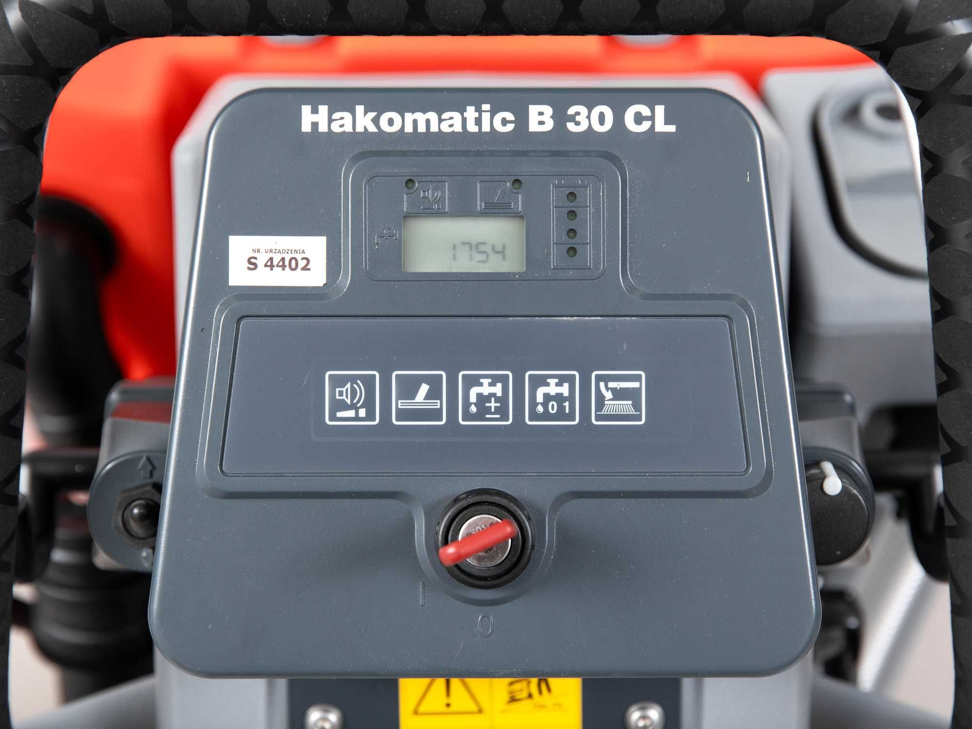 Szorowarka Hako Hakomatic B30 CL NOWE BATERIE 2011r 1754h 9500netto