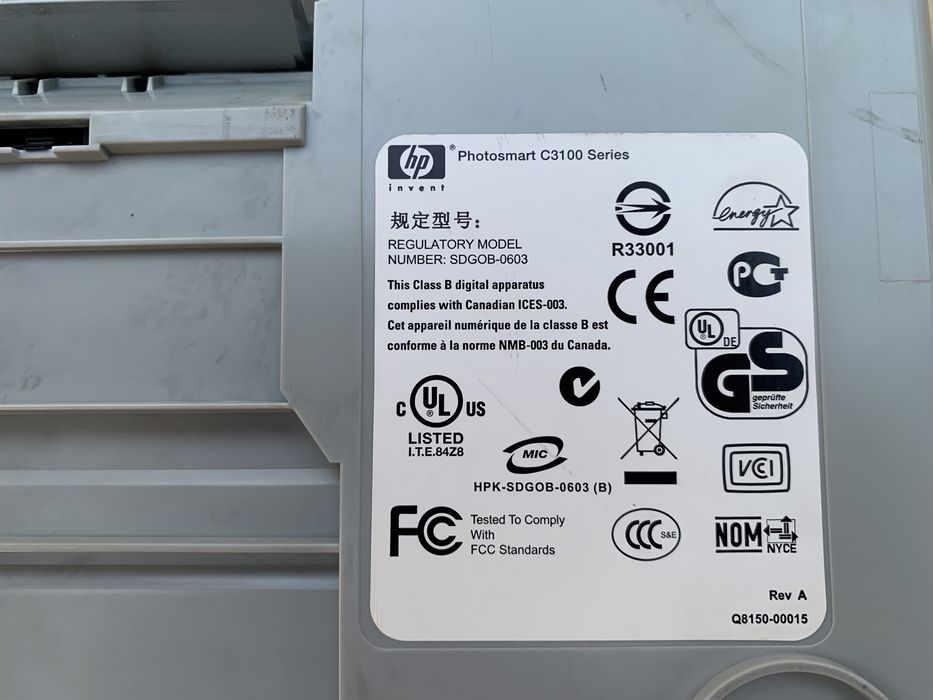 Impressora Multifunções HP Photosmart C3180