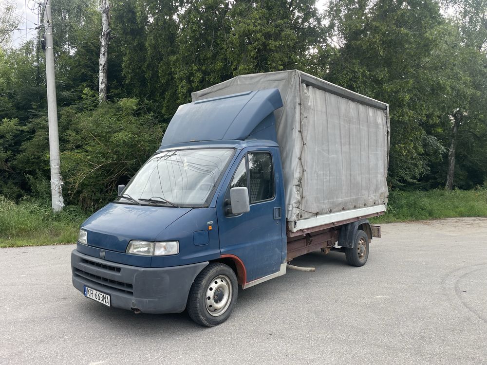 Fiat Ducato skrzyniowy plandeka 2,5D sofim sprawny silnik skrzynia