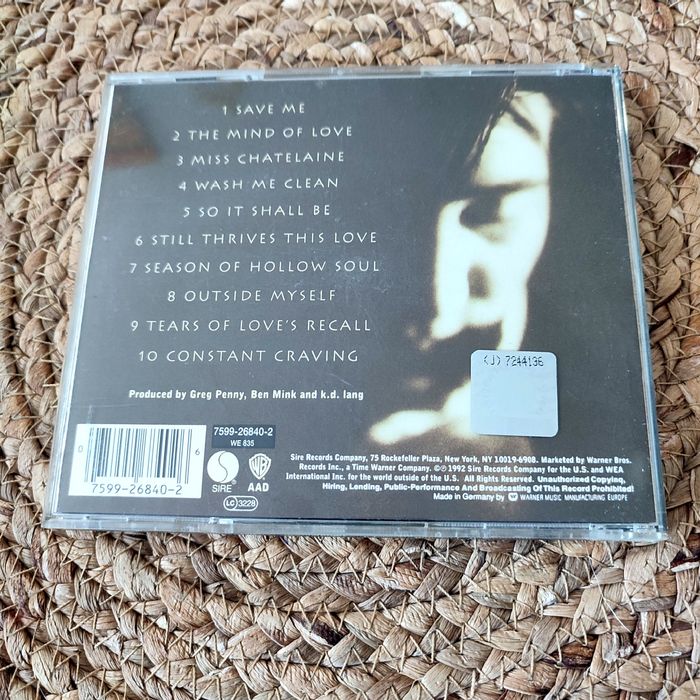 k.d.lang Ingénue CD