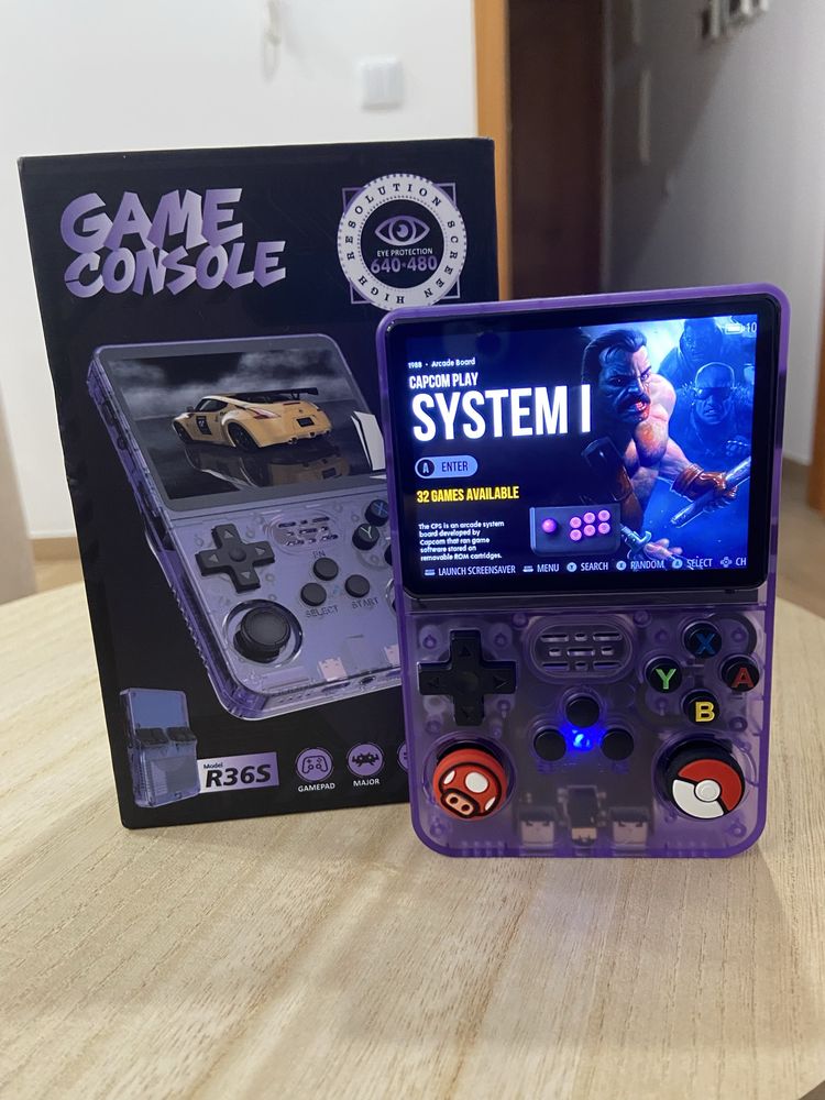 Consola retro R36S - Nova