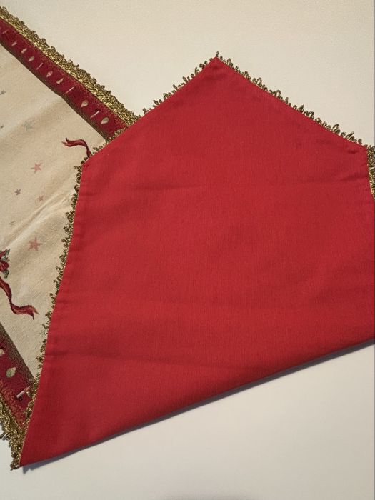 Conjunto de toalha e caminho de mesa de Natal