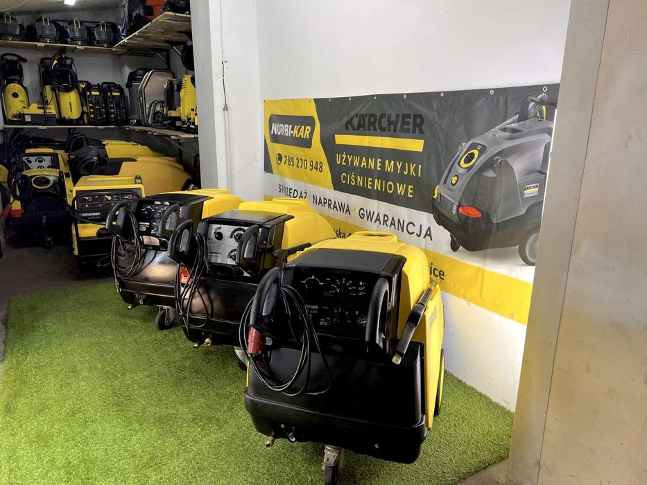 Myjki ciśnieniowe Karcher HD HDS 230V 400V gorąca woda •wolnoobrotowe