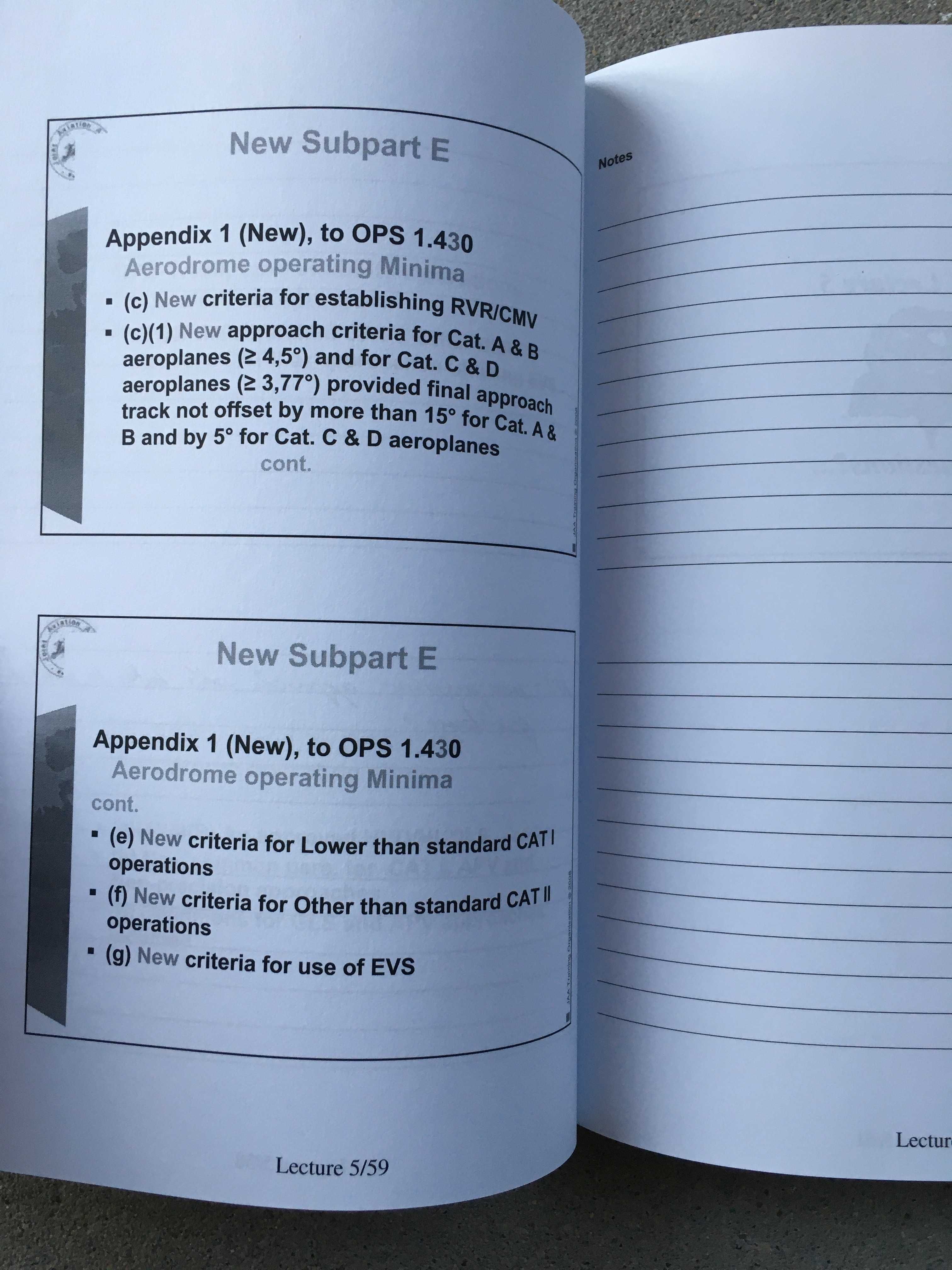 OPS 1  and JAR-OPS 1 prawo i przepisy lotnicze JAA EASA jak nowe k3