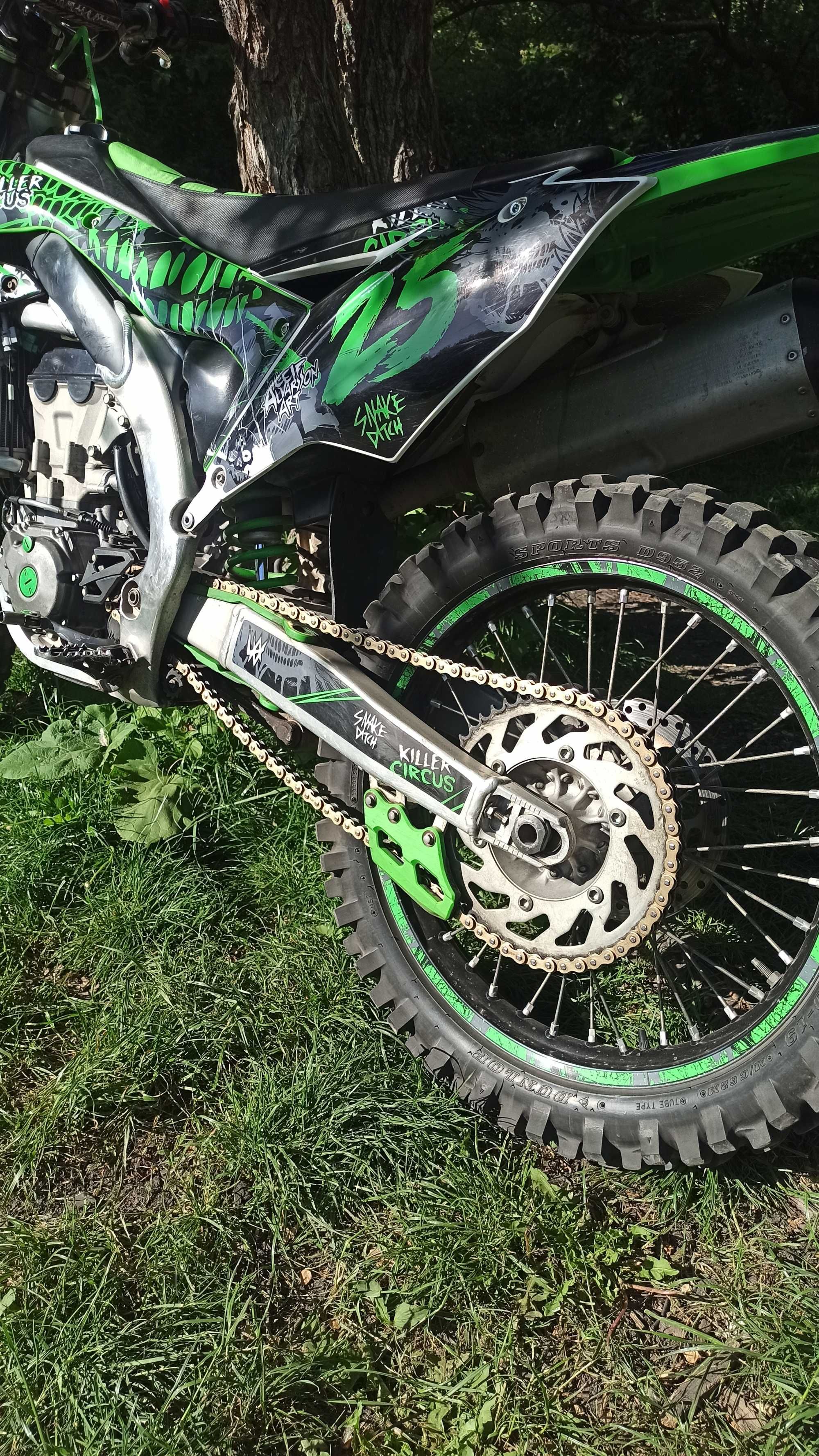 Kawasaki KX450F 2017 кросс эндуро